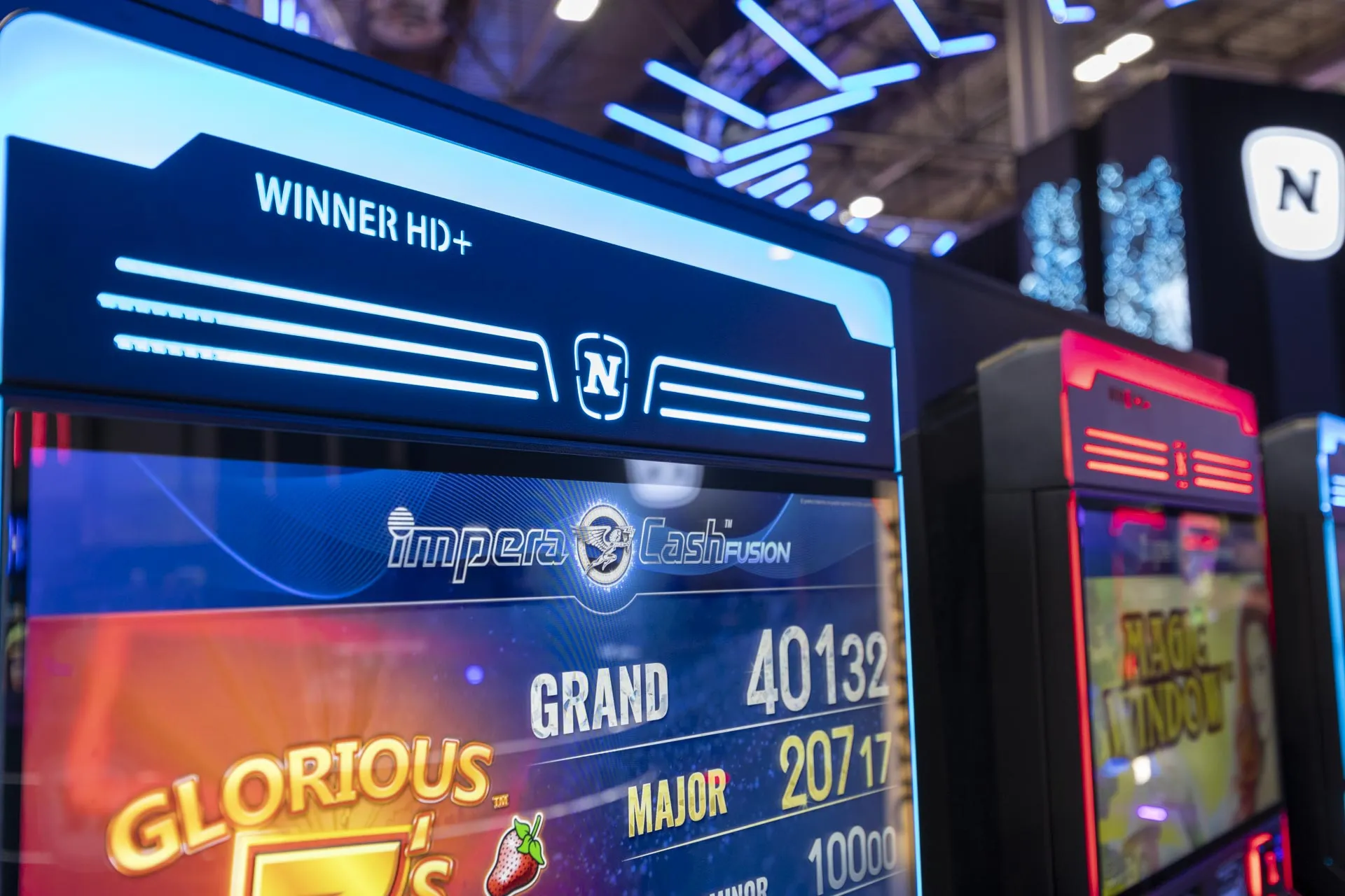 Impera Cash Fusion en FIJMA 2024, máquina de hostelería de NOVOMATIC