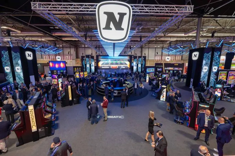 Stand de NOVOMATIC Spain en FIJMA 2024.