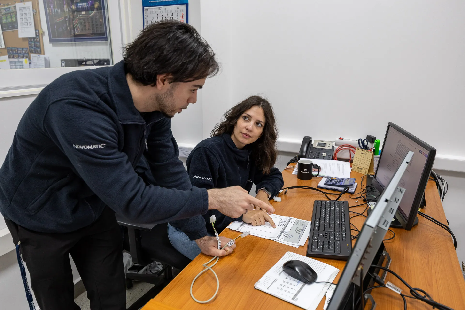 El equipo de Compras de NOVOMATIC Spain se encarga de la gestión de proveedores