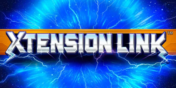 Logo de la tragamonedas de casino Xtension Link de NOVOMATIC.