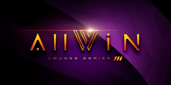 Logo de AllWin Lounge Series III de NOVOMATIC para salón