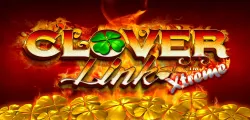 El logo de la máquina de salón Clover Link Xtreme de Apex