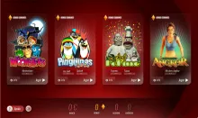 Cuatro juegos de la máquina de bar AllWin de NOVOMATIC Spain