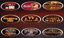 Los nueve juegos de la máquina tragaperras NOVO LINE BAR III