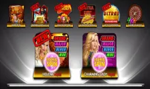 Los ocho juegos del producto NOVO LINE Royal Cash Deluxe de NOVOMATIC