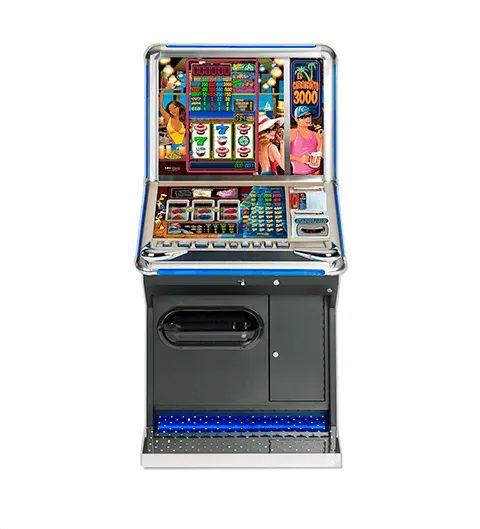 Maquina Slant Top Pinguinos Locos de frente de NOVOMATIC