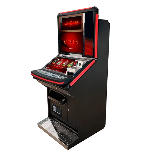 Gabinete Slant Top con modelo AllWin de Gigames.
